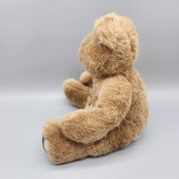 Authentic Burberry Teddy Bear Nova "B" Plush Beige 9" Stuffed Animal - Picture 2 of 13